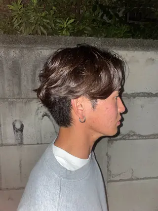 パーマ saga kokiのヘアスタイル