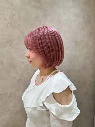 ミディアム カラー ヘアアレンジ 茂木 未海のヘアスタイル
