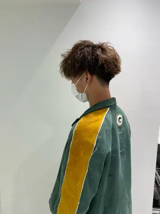 ショート パーマ メンズ 川崎1メンズパーマ師 🌀岩﨑弘成🌀のヘアスタイル