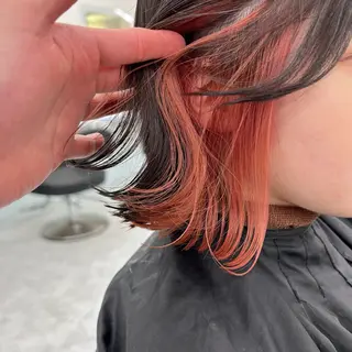 ミディアム カラー 韓国スタイル🇰🇷 トレンドレイヤー🪡のヘアスタイル