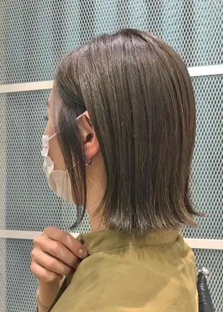 ミディアム カラー hair S.coeur emu所属・黒木 日那のヘアスタイル