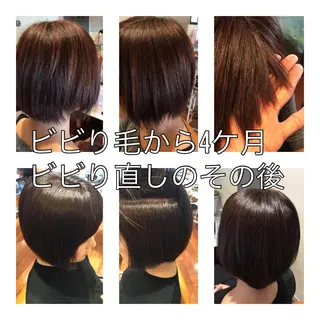 ショート ミディアム パーマ Lyrae~リラエ~所属・上原 聡良(akira)のヘアスタイル