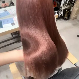 セミロング カラー ハイトーンレイヤー 三鷹/nana🎀のヘアスタイル
