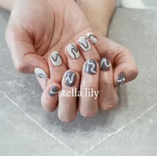 ショート ネイル STELLA LILYのネイルデザイン