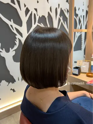 ミディアム FUJIIKANON /ケア‪透明感カラーのヘアスタイル