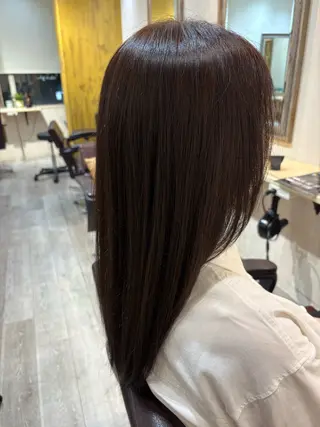 ロング カラー カミタニ リオのヘアスタイル