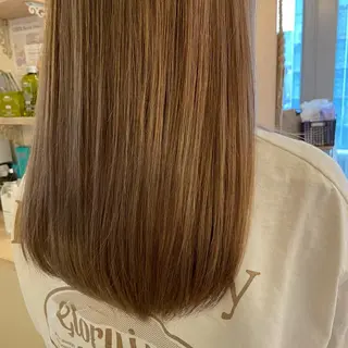 セミロング ボブウルフ／ボブ Satsuki【名駅のヘアスタイル