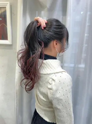 ロング 産休中2026.4月 復帰予定/野崎華代のヘアスタイル