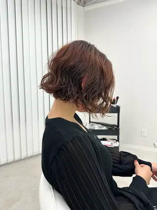 ショート パーマ サトウ ケンのヘアスタイル