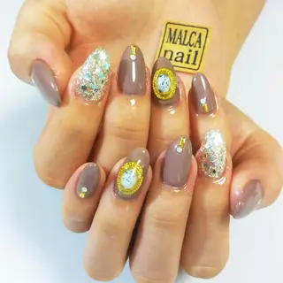 ネイル マツエク・マツパ メンズ キッズ ロング カラー ヘアアレンジ パーマ MALCAnail(マルカネイル)所属・荒木 莉奈のネイルデザイン