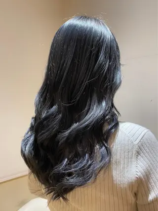 セミロング カラー 髪質改善縮毛矯正 kosuke_IJKのヘアスタイル