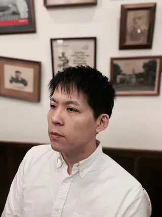 ショート メンズ HIROGINZA ヒロ銀座 青山所属・マツオ リュウホウ🐉のヘアスタイル