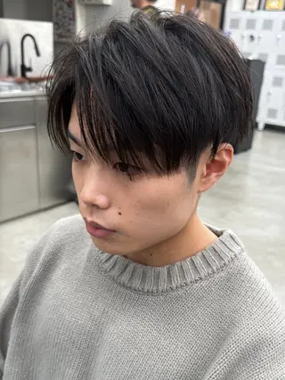 ミディアム わたる /カットモデル募集のヘアスタイル