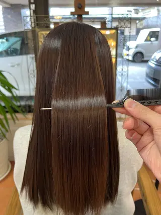 ロング 石井 佑樹のヘアスタイル