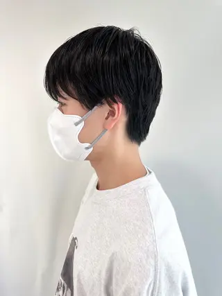 メンズ 松浦ゆずき 韓国/ 診断/ダウンパーマのヘアスタイル