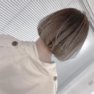 ミディアム カラー UP-PU ART  HAIRのヘアスタイル