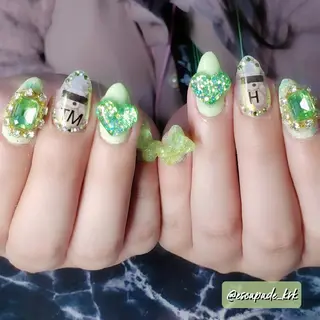 ショート ネイル クロキ 。のネイルデザイン