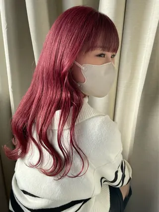 ロング カラー cocoluana(ココルアナ)所属・韓国風ヘア専門 🇰🇷Noaのヘアスタイル