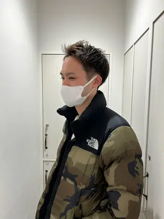 ショート メンズ メンズヘア/透明感 カラー/ayatoのヘアスタイル