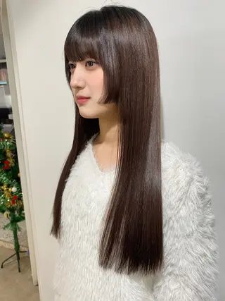 ロング AO所属・RISAKO 艶髪モテヘア🎀府中のヘアスタイル