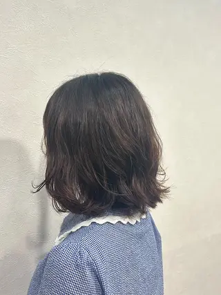 パーマ 三浦 栞のヘアスタイル