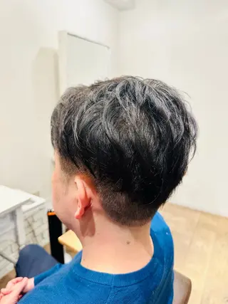 ショート メンズ BANDE所属・BANDE 水崎 悟のヘアスタイル