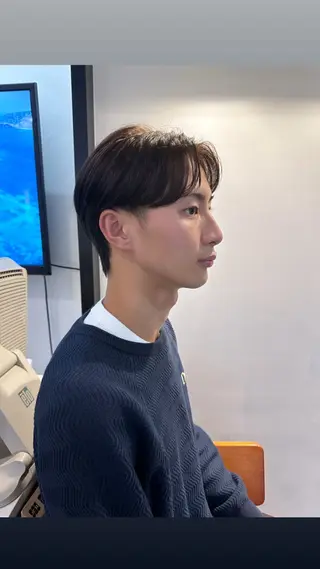 メンズ mio/【日本橋】 パーマモデルのヘアスタイル