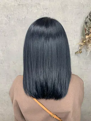 カラー 大島 千怜のヘアスタイル