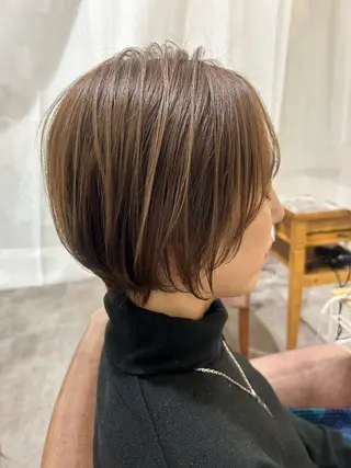 ショート カラー merc.🌿✨ いとうりかのヘアスタイル