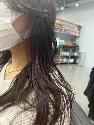 セミロング 亀田 泰生のヘアスタイル