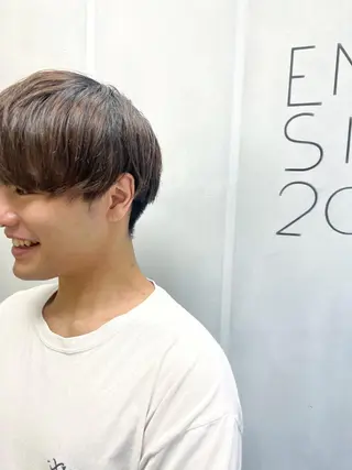 ミディアム カラー メンズ 🦋.*˚オタク美容 師アキバノノカ🦋のヘアスタイル