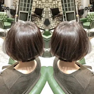 ショート カラー パーマ ヘアアレンジ tocca所属・毎月通える価格♪ 杉本真基のヘアスタイル