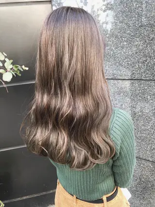 セミロング カラー 渋谷/韓国風 西原直樹のヘアスタイル