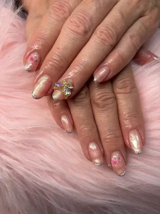 ネイル rukianail 新里のネイルデザイン