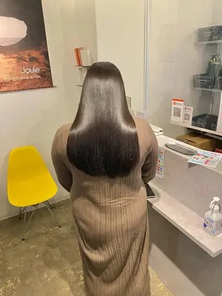 ロング パーマ ✂似合わせカット 🦋カラーみやび🪽のヘアスタイル