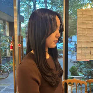 ロング ROOF所属・🫧似合わせカット 🫧福田のヘアスタイル