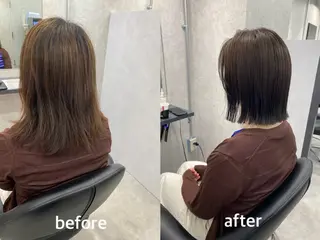 ミディアム 🌸Bob🌸 市井友佳子のヘアスタイル
