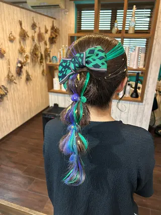 セミロング 早坂 さくらのヘアスタイル