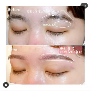 WHITE EYE 静岡店 井口の眉毛・アイブロウイメージ