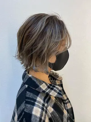 ショート カラー ✴︎ヒラガカナ✴︎ ECLAT HAIRのヘアスタイル