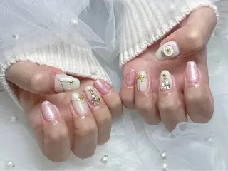ネイル 【Eclat エクラ】nail&beauty所属・Eclat〔エクラ〕 MOEKA𝜗𝜚*のネイルデザイン