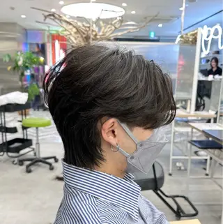 メンズ クルミ/ 💕ワンホンネイルのネイルデザイン