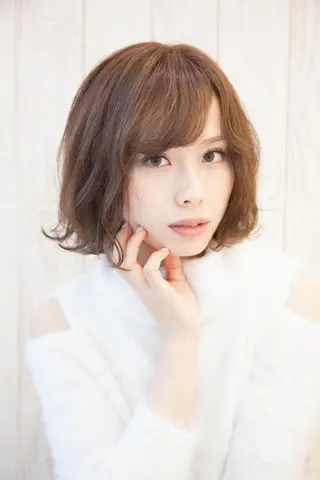 ミディアム カラー パーマ お得なクーポン掲載▼ 🌷三國祐美🌷のヘアスタイル