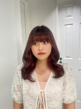 カラー クルミ/ 💕ワンホンネイルのネイルデザイン