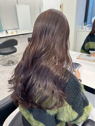 ロング ♡透明感ブラウン♡ sayaka🧸のヘアスタイル
