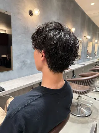 メンズ 山元 くるみのヘアスタイル