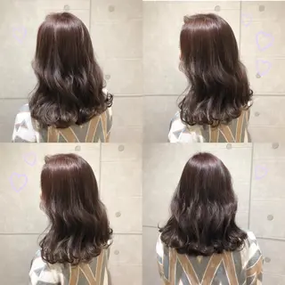 ミディアム カラー 韓国ヘア得意❤︎森澤 悠佳のヘアスタイル