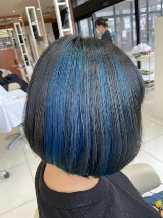 カラー アンフェリール原島店 ハイトーン/レイアのヘアスタイル