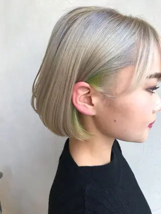 ショート カラー メンズ指名多数!! SiLO 田島のヘアスタイル