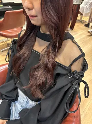 カラー ピンク/暖色カラー / AIRI🎀🎀のヘアスタイル